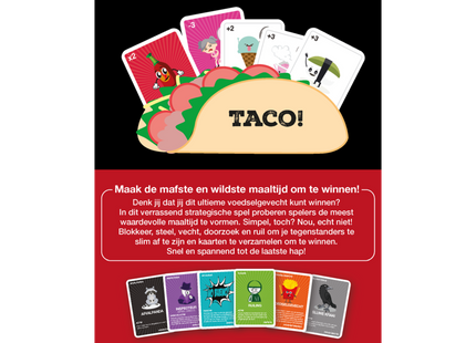 Taco VS Burrito - Kaartspel (NL)