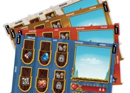 Terraria The Boardgame: Deluxe Player Mat Pack - Accessoires