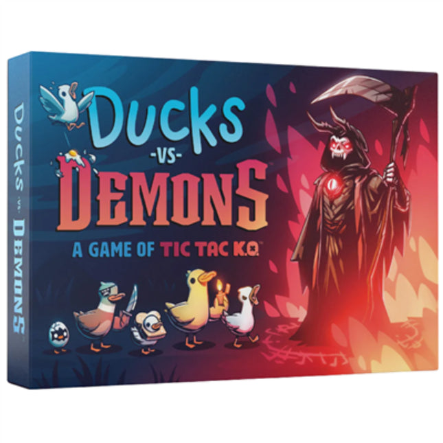 Tic Tac KO: Ducks vs Demons – Brettspiel (ENG)