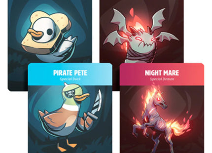 Tic Tac KO: Ducks vs Demons – Brettspiel (ENG)