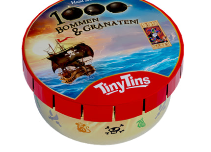 Tiny Tins: 1000 Bommen en Granaten - Dobbelspel (NL)