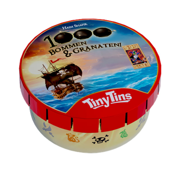 Tiny Tins: 1000 Bommen en Granaten - Dobbelspel (NL)