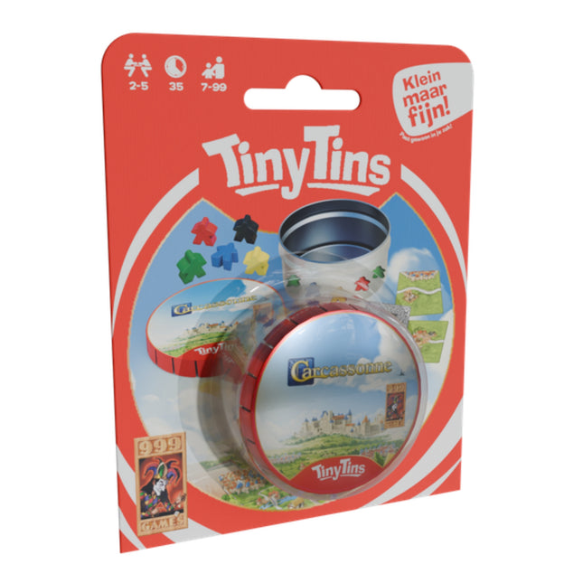 Tiny Tins: Carcassonne - Dobbelspel (NL)