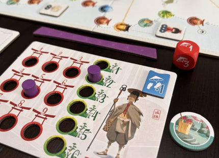 Tokaido Duo: Neue Edition - Brettspiel (ENG)