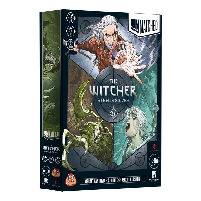 Unmatched The Witcher: Steel and Silver – Brettspiel (NL)
