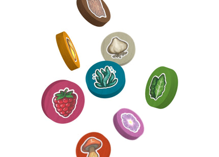 Wild Gardens Premium Wooden Source Tokens - Accessoires