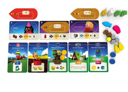 Moon: A Pick and Pass Game - Board Game (ENG)