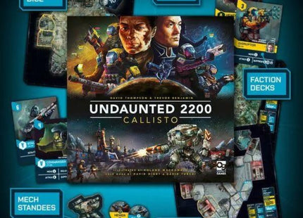 Undaunted 2200: Callisto – Brettspiel (ENG)