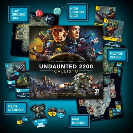 Undaunted 2200: Callisto - Bordspel (ENG)