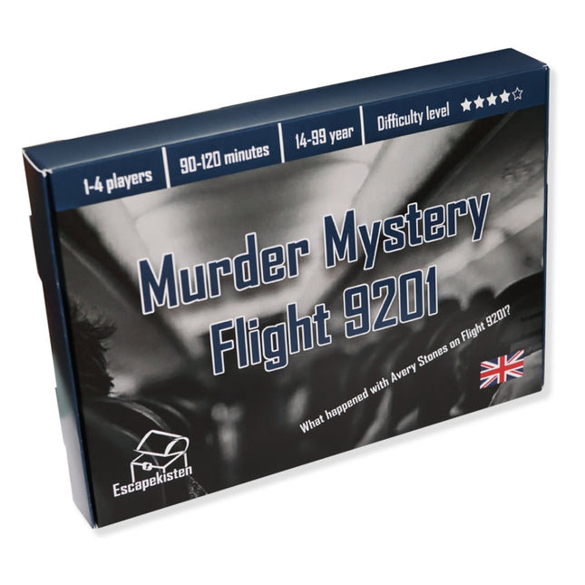 Murder Mystery: Flight 9201 - Escape Room Spellen (ENG)