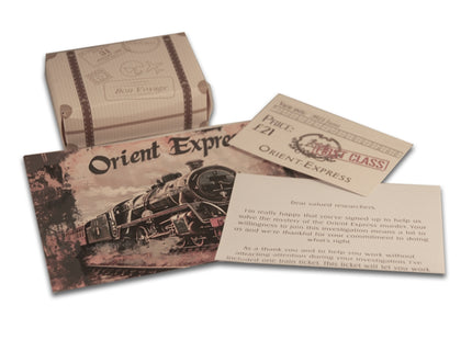 Murder Mystery: Orient Express - Escape Room Spiele (ENG) 