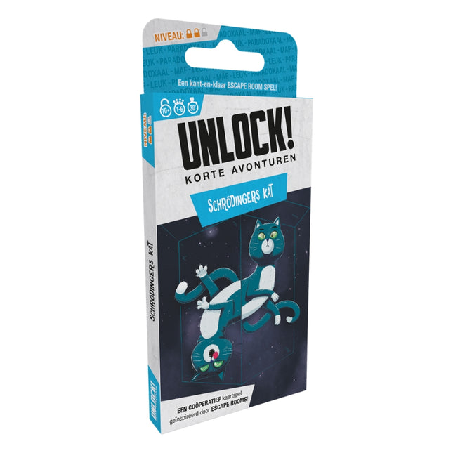 Unlock! Korte Avonturen: Schrodingers kat - Escape Room Spel