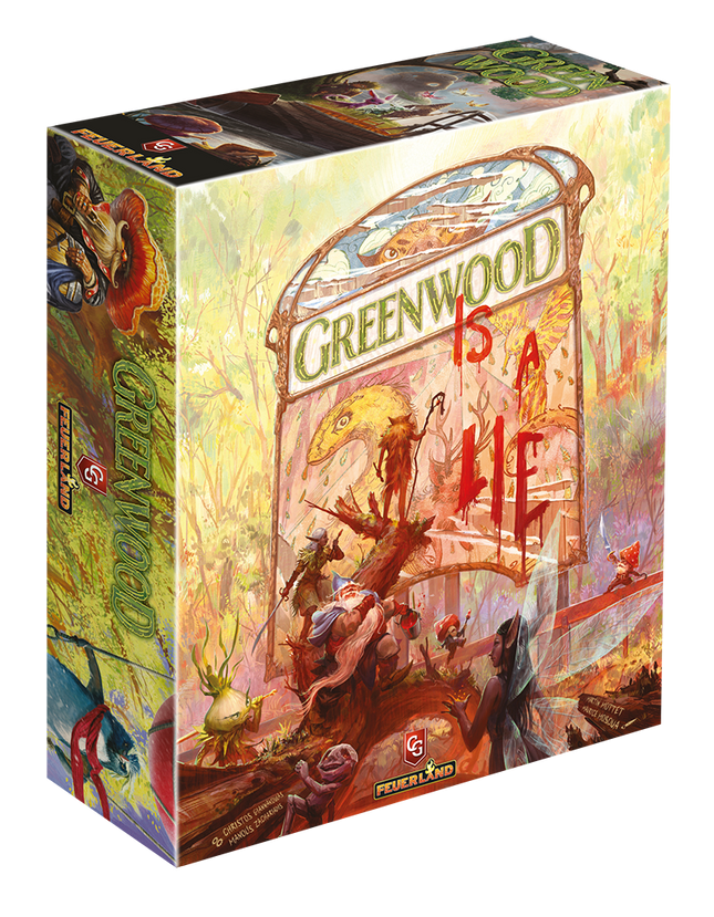 Greenwood - Bordspel (ENG) - 3D speldoos