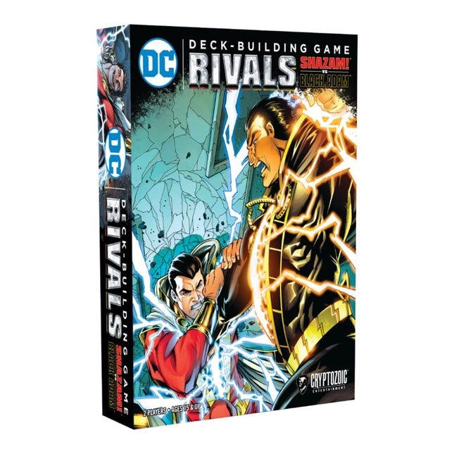 kaartspellen dc deckbuilding game rivals shazam vs black adam