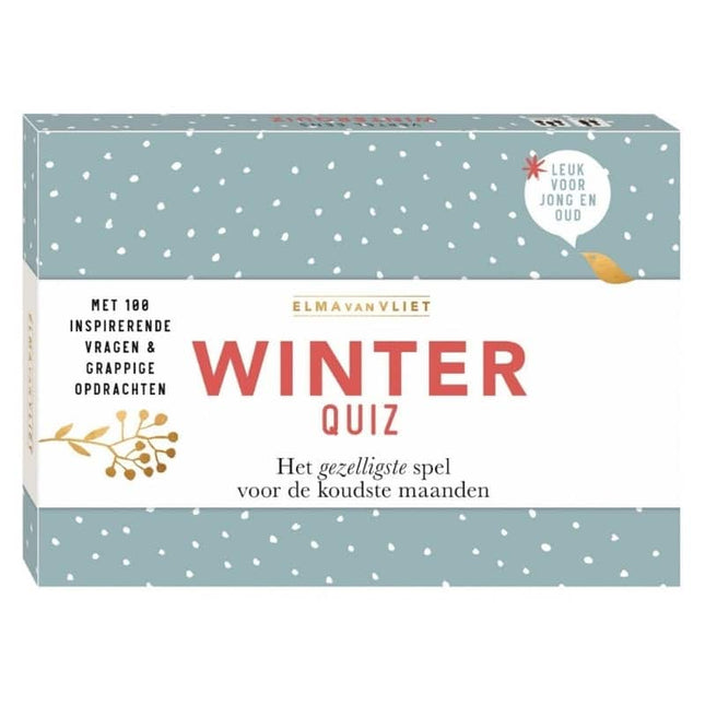 Elma van Vliet: Winterquiz – Kartenspiel