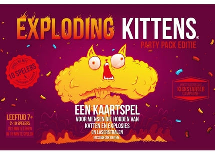 Exploding Kittens: Party Pack - Card Game