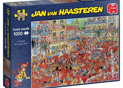 Jan van Haasteren: La Tomatina (1000 pieces) - Puzzle