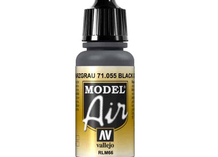 miniatuur-verf-vallejo-air-black-grey-17-ml