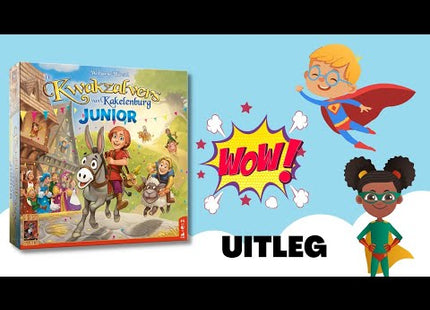 de-kwakzalvers-van-kakelenburg-junior-bordspel-video