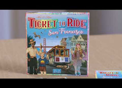 ticket-to-ride-san-francisco-bordspel-video