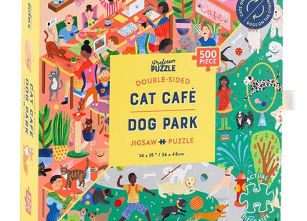 puzzel-professor-puzzle-cat-cafe-and-dog-park-500-stukjes