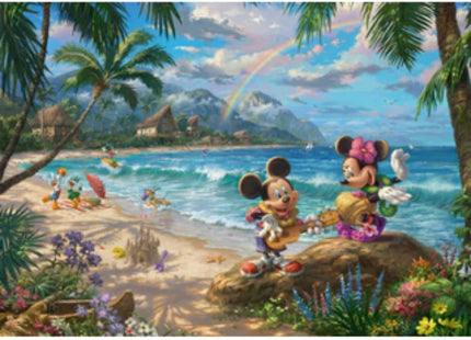 puzzel-thomas-kinkade-disney-dreams-minnie-mickey-hawaii (1)