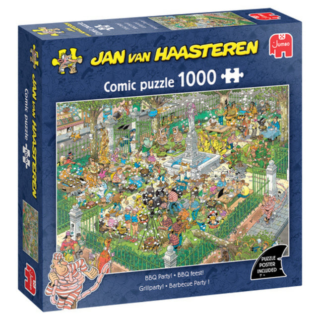 Jan van Haasteren: BBQ-Party (1000 stukjes) - Puzzel