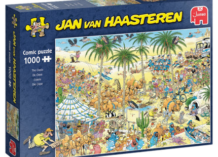Jan van Haasteren: De Oase (1000 stukjes) - Puzzel