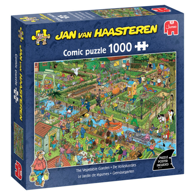 Jan van Haasteren: De Volkstuintjes (1000 stukjes) - Puzzel