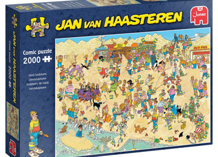 Jan van Haasteren: Zandsculpturen (2000 stukjes) - Puzzel