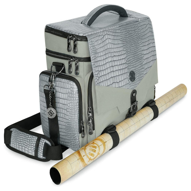 Tas Dungeon & Dragons Deluxe Dragon White Silver - Accessoires