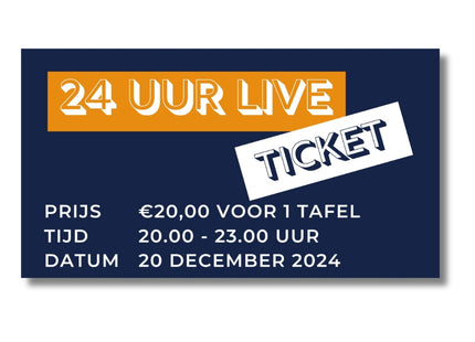 Ticket 24 uur live 2024