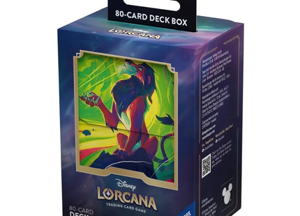 Disney Lorcana: Deck Box Scar Set 6 - Accessories