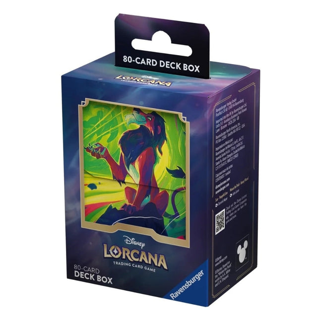 Disney Lorcana: Deck Box Scar Set 6 – Zubehör