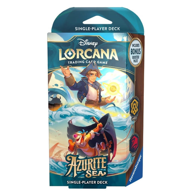 Disney Lorcana: Starter Deck Jim Hawkins &amp; Tigger Set 6 – Sammelkartenspiel (ENG)