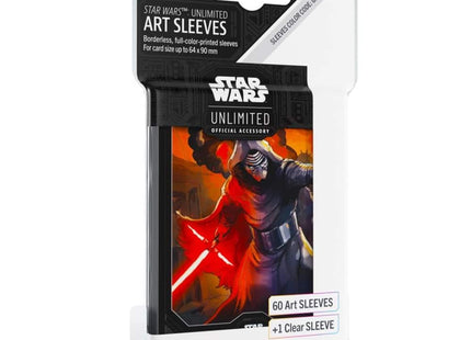 trading card games star wars unlimited art sleeves kylo ren