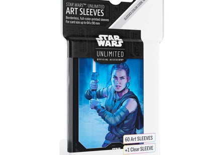 trading card games star wars unlimited art sleeves rey